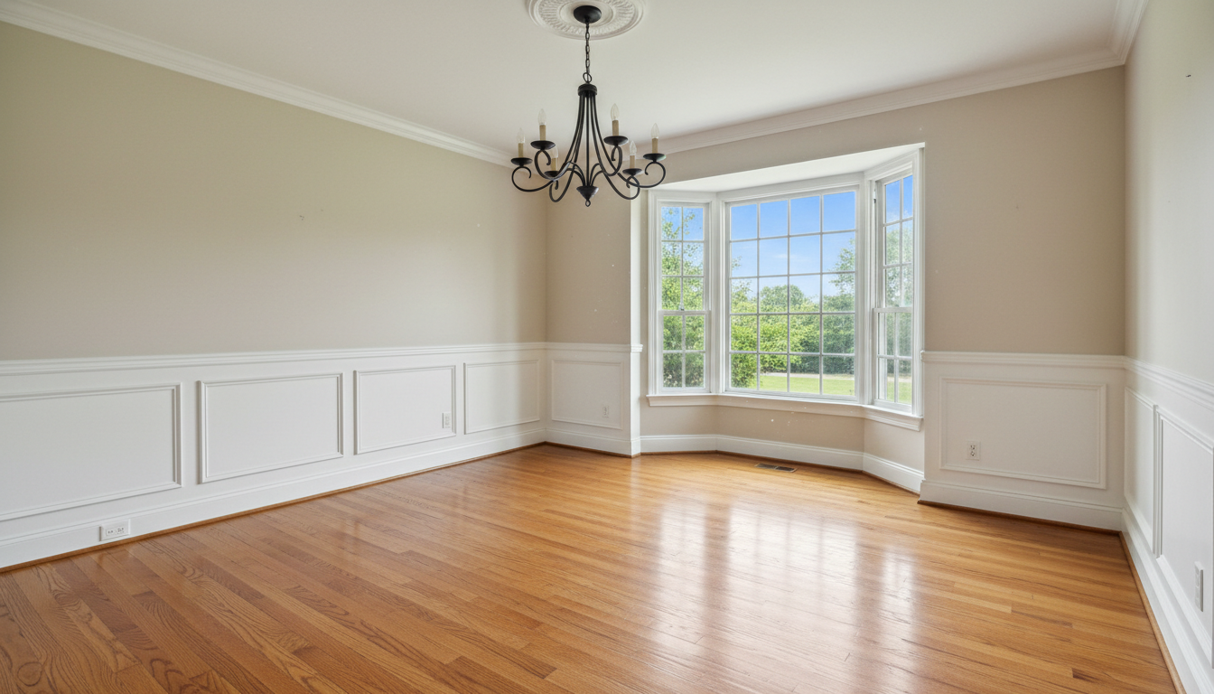 White SUV in urban setting before AI background change